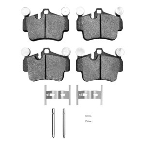 Porsche Boxster Brake Pads - Rear - R1 Concepts - Semi Met - `03-`16